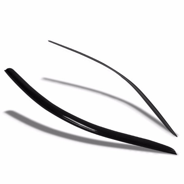 Smoke Tinted Side Window Wind/Rain Vent Deflector Visors Guard for Ford Mustang