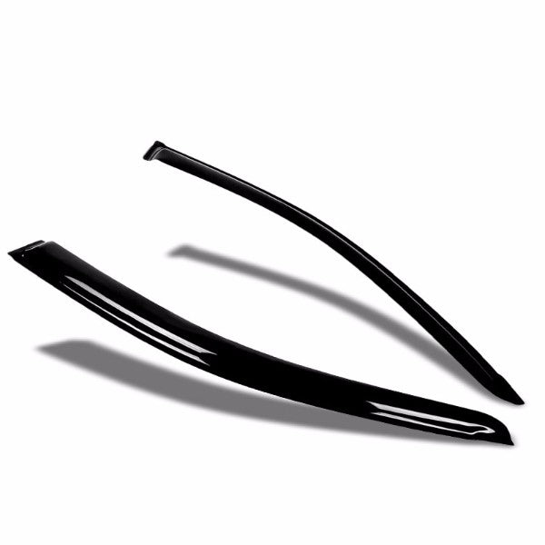 Smoke Tinted Side Window Wind/Rain Vent Deflectors Visor for Dodge Grand Caravan