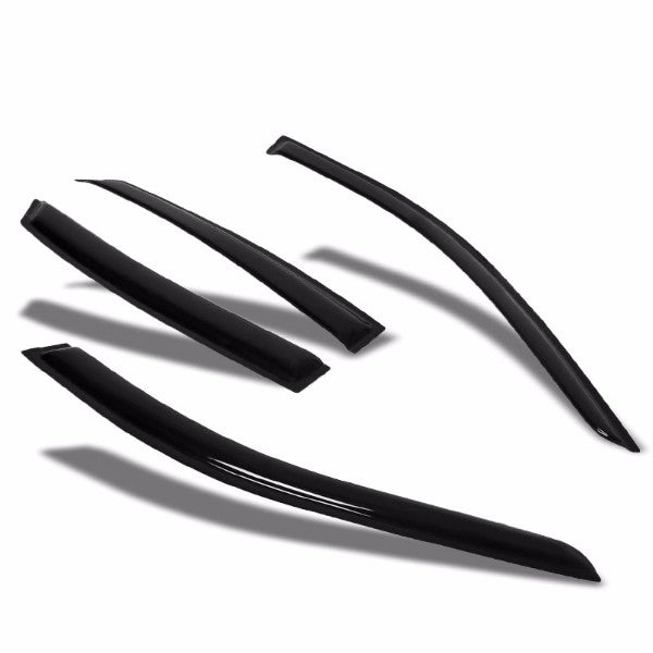 Smoke Tinted Side Window Wind/Rain Vent Deflectors Visor Guard for Hyundai Azera