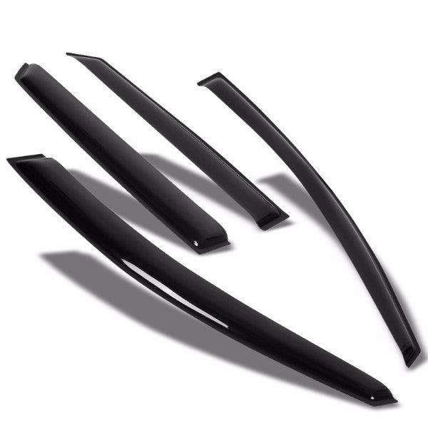Smoke Tinted Side Window Wind/Rain Vent Deflector Visor Guard for Hyundai Tucson