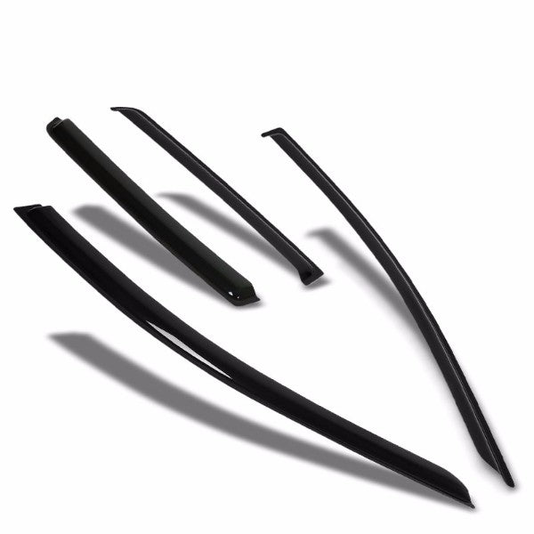 Smoke Tinted Side Window Wind/Rain Vent Deflectors Visors Guard for Chevy Aveo5