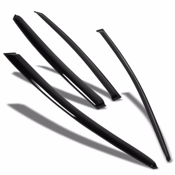 Smoke Tinted Window Wind/Rain Vent Deflectors Visors Guard for Hyundai Elantra
