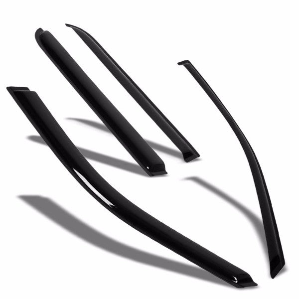 Smoke Tinted Window Wind/Rain Vent Deflector Visors for Ford Explorer Sport Trac