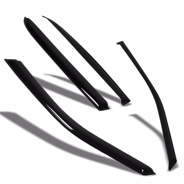 Smoke Tinted Window Wind/Rain Vent Deflectors Visors Guard for Cadillac DeVille