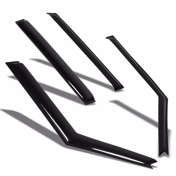 Smoke Tinted Side Window Wind/Rain Vent Deflector Visor Guard for Land Rover LR2