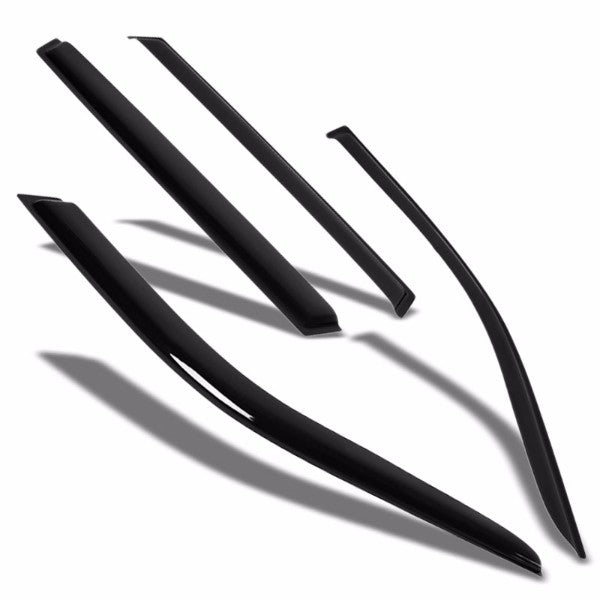 Smoke Tinted Side Window Wind/Rain Vent Deflectors Visors Guard for BMW 07-16 X5