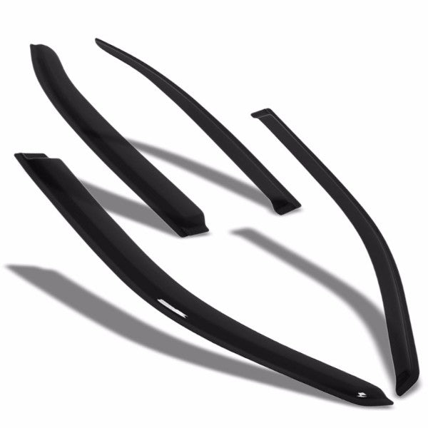 Smoke Tinted Side Window Wind/Rain Vent Deflectors Visors for Mercedes Benz E300