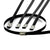 BFC-ZTIE-12-5-BK Black 5PCs Stainless Steel 12" Length Zip Ties Cable (Exhaust/Pipe/Wrapping)