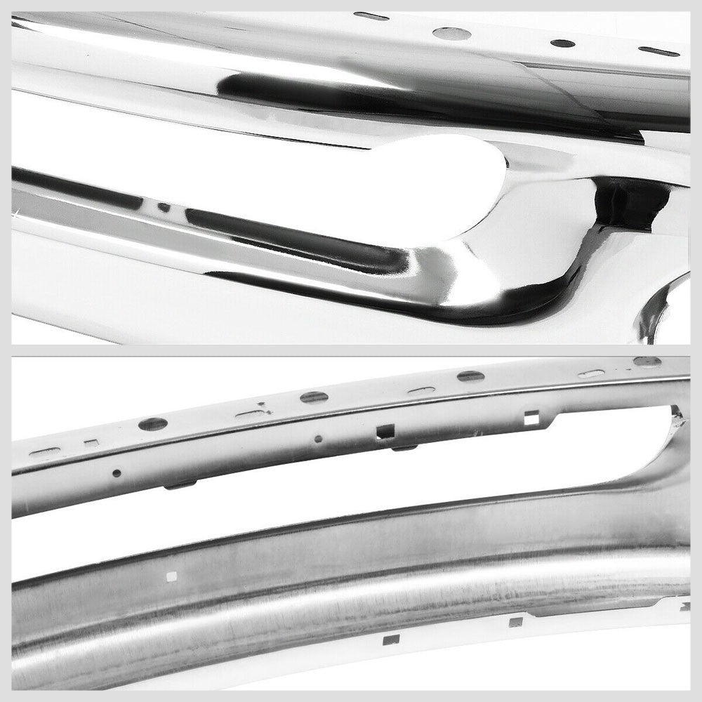 Bolt-On Steel Chrome Front Bumper For Dodge 02-08 Ram 1500/03-09 Ram 2500 3500
