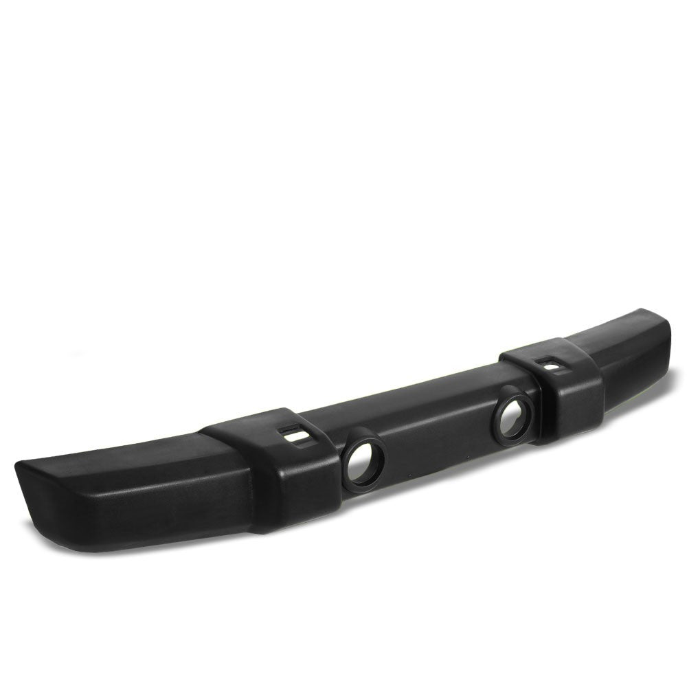 Bolt-On Black Front Bumper w/Fog Light Hole Tow Hook Hole For 07-18 Wrangler JK