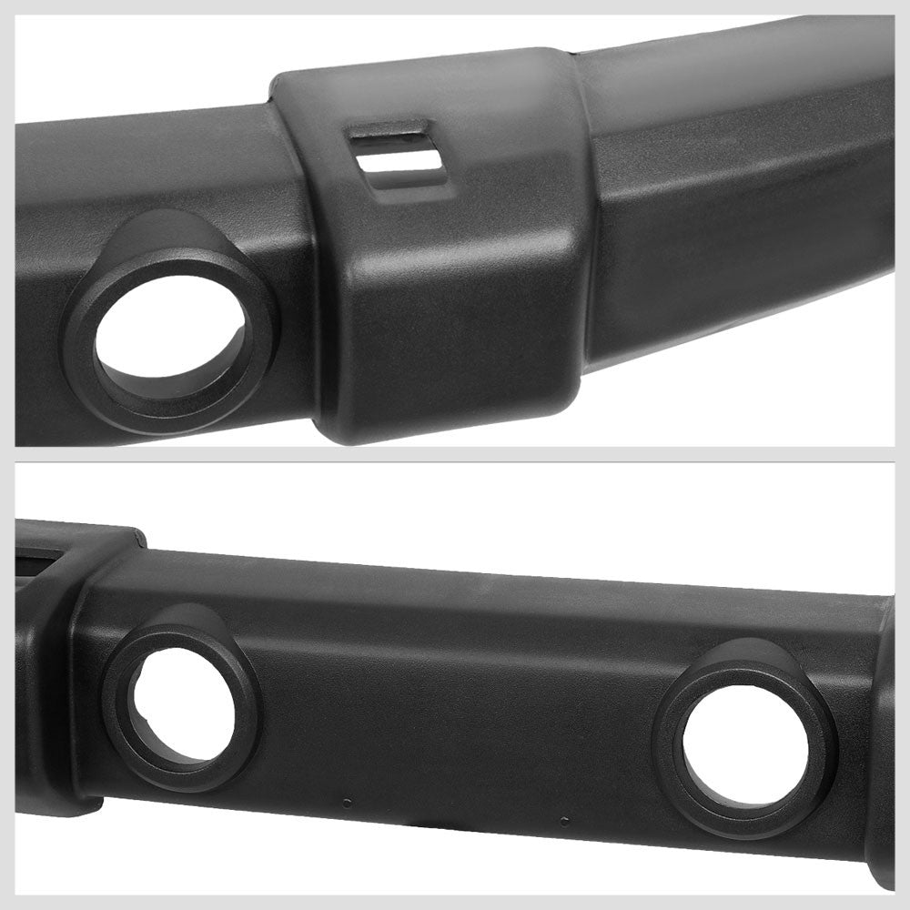 Bolt-On Black Front Bumper w/Fog Light Hole Tow Hook Hole For 07-18 Wrangler JK