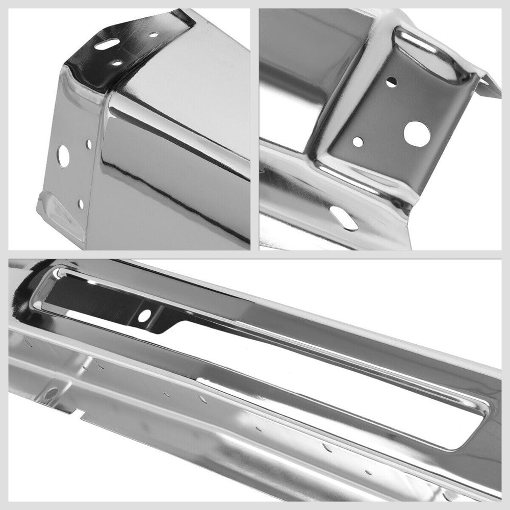 Bolt-On Chrome Front Bumper Impact Bar Bar For 07-10 Silverado 2500 3500 HD