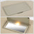 Bolt-On Driver & Passenger Side Beige Sun Visor w/Vanity Light For 14-19 QX60