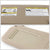 Bolt-On Left Driver Side Beige Sun Visor w/Vanity Light For 09-16 Toyota Venza