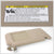 Bolt-On Right (Passenger) Beige Sun Visor w/Vanity Light For 09-16 Toyota Venza