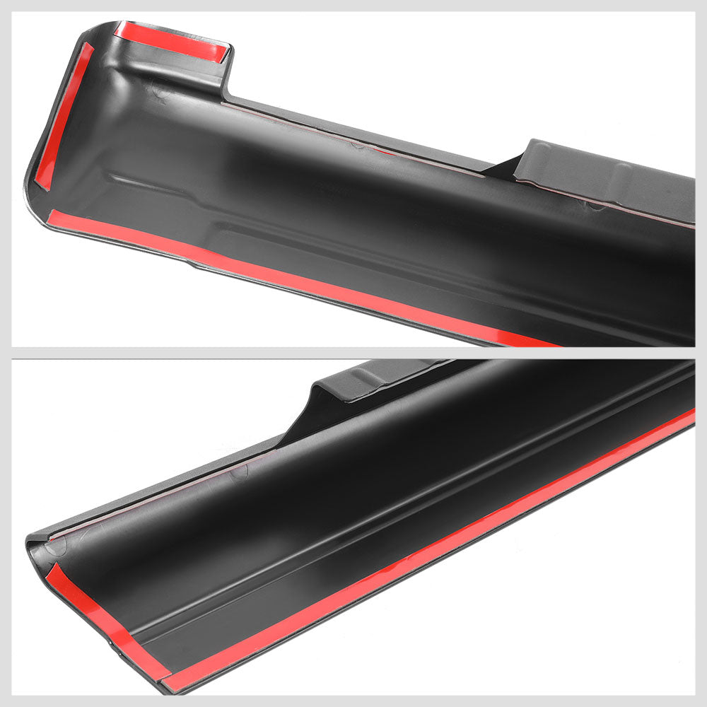 BFC-ROKP-TY-0160 4X Black Rocket Panel Sill Plate Cover Guard For 01-06 Silverado Sierra Crew Cab