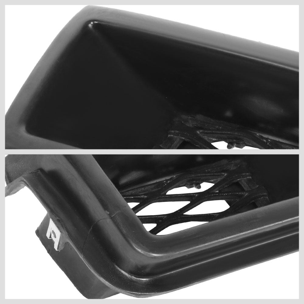Left & Right Black Bare Front Bumper Brake Air Ducts For 03-07 Silverado 1500 SS
