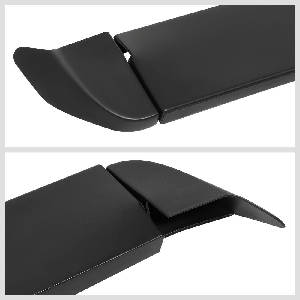 Matte Black 3PC Style Tailgate Spoiler Wing For 99-07 Silverado Sierra Fleetside