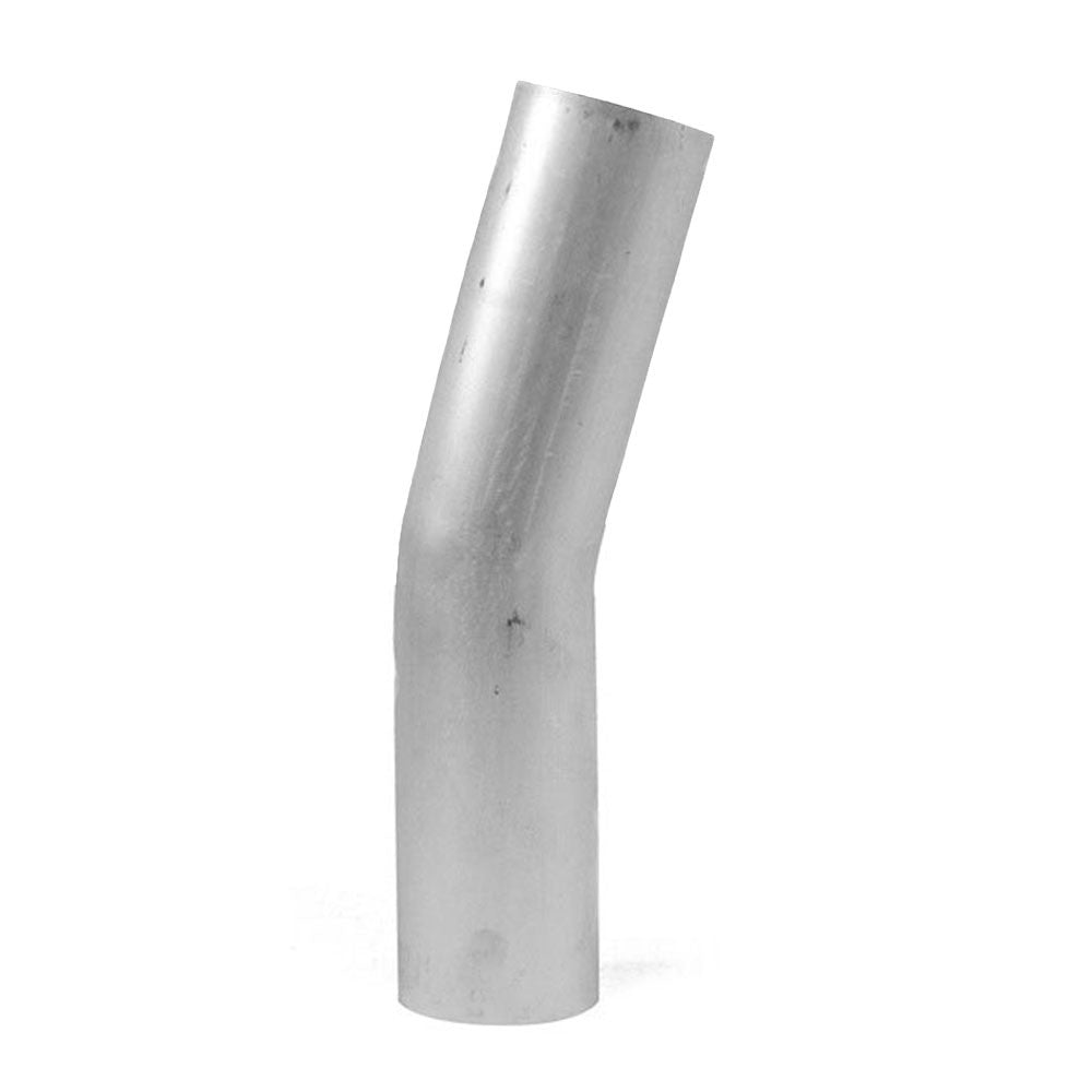 AT15-325-CLR-35 HPS 15 Degree Bend 3.25" (83mm) OD Aluminum 16Gauge Elbow Tubing Pipe 3-1/2" CLR