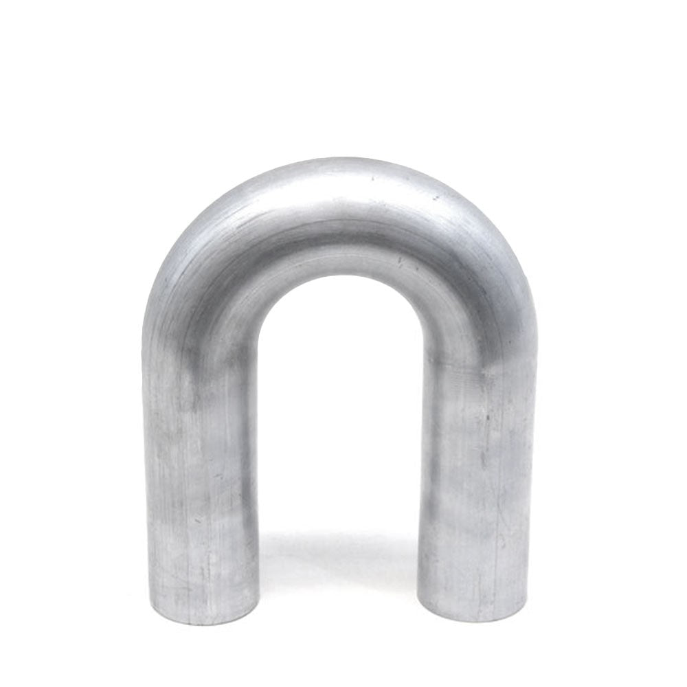 AT180-175-CLR-25 HPS 180 Degree Bend 1.75" (45mm) OD Aluminum 16Gauge Elbow Tubing Pipe 2-1/2"CLR