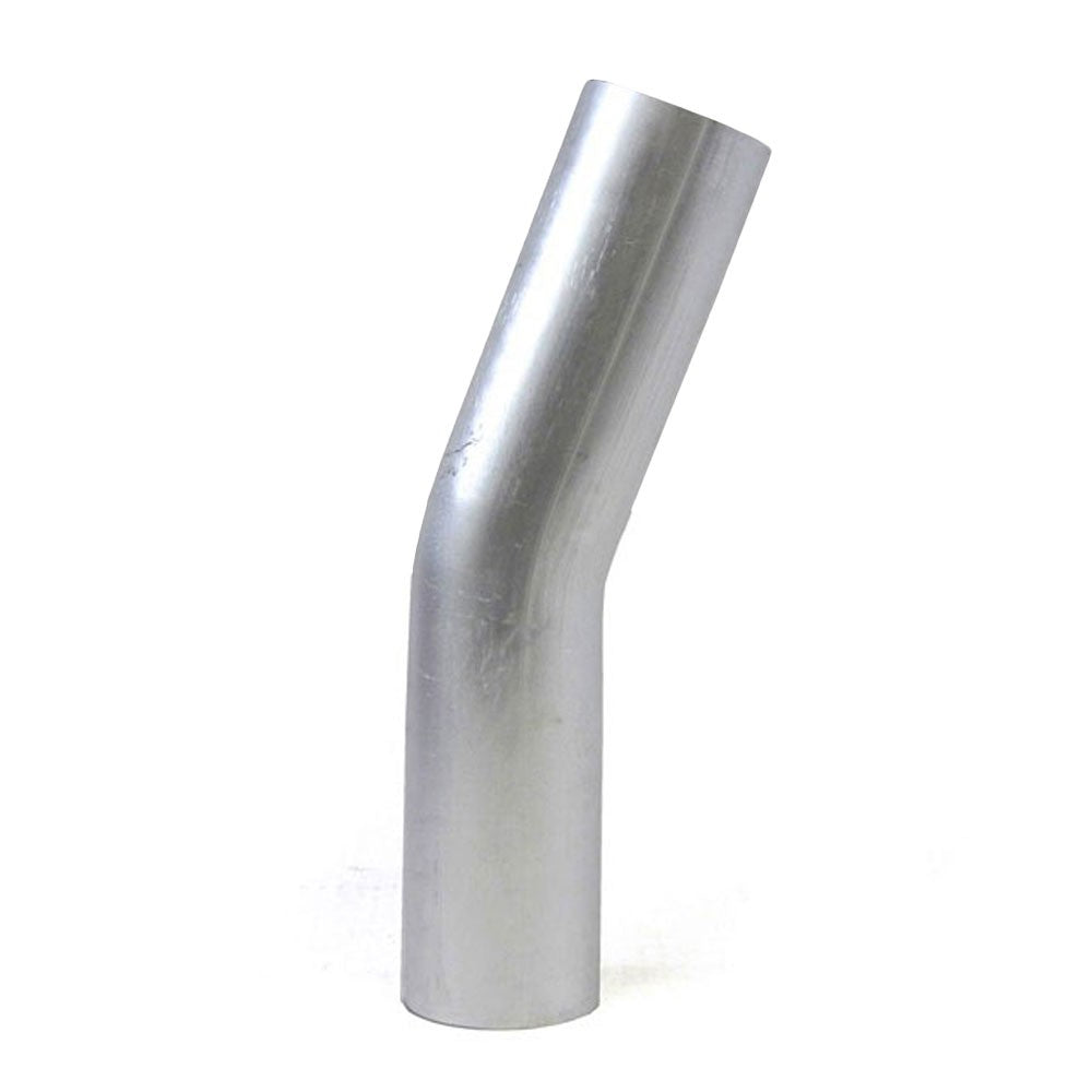 AT20-400-CLR-55 HPS 20 Degree Bend 4&quot; (102mm) OD Aluminum 16 Gauge Elbow Tubing Pipe 5-1/2&quot; CLR