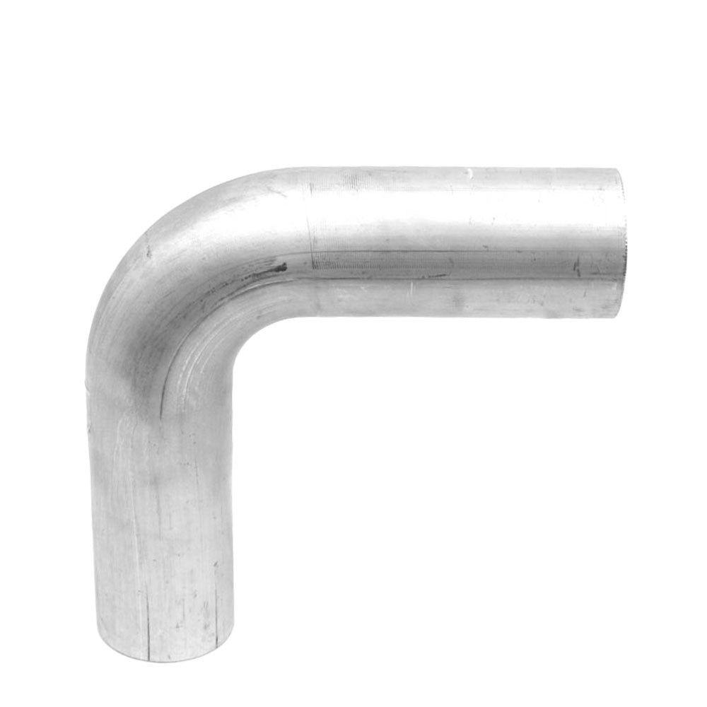 AT90-275-CLR-275 HPS 90 Degree Bend 2.75&quot; (70mm) OD Aluminum 16Gauge Elbow Tubing Pipe 2-3/4&quot; CLR