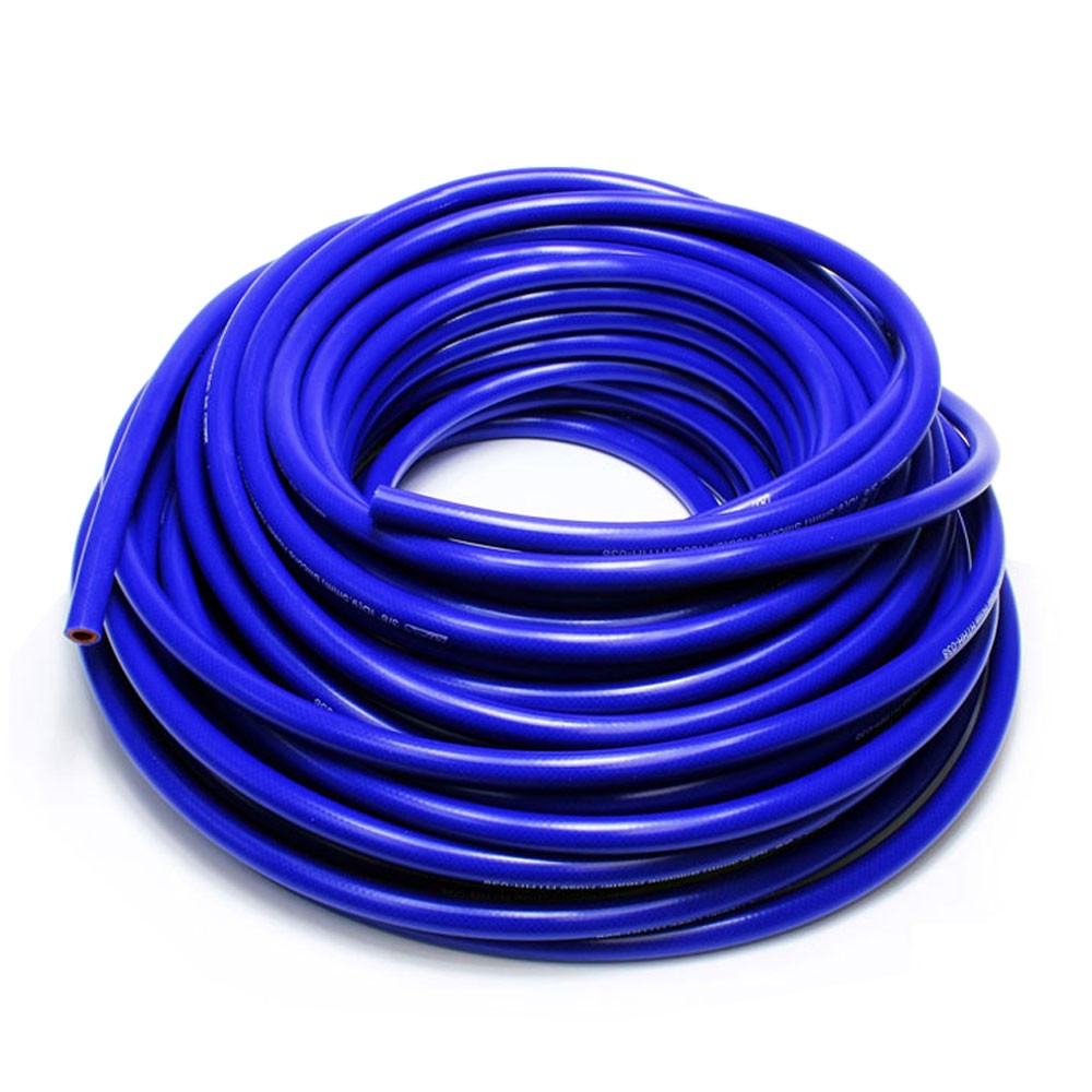 HTHH-062-BLUEx250 HPS 250-Feet Blue 5/8&quot; (16mm) High Temp Silicone Heater Hose Coolant Turbo