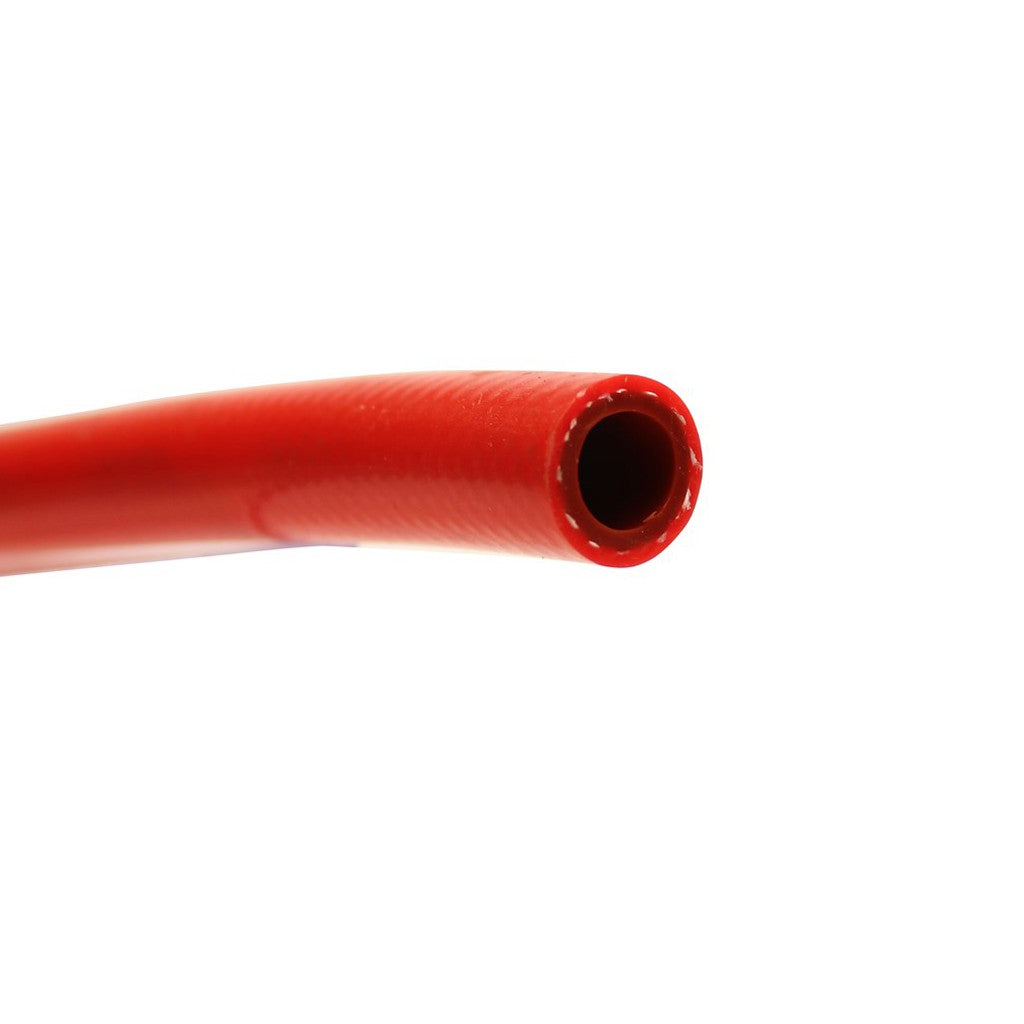 HPS Performance Red High Temp Reinforced Silicone Heater Hose Coolant Turbo Close up