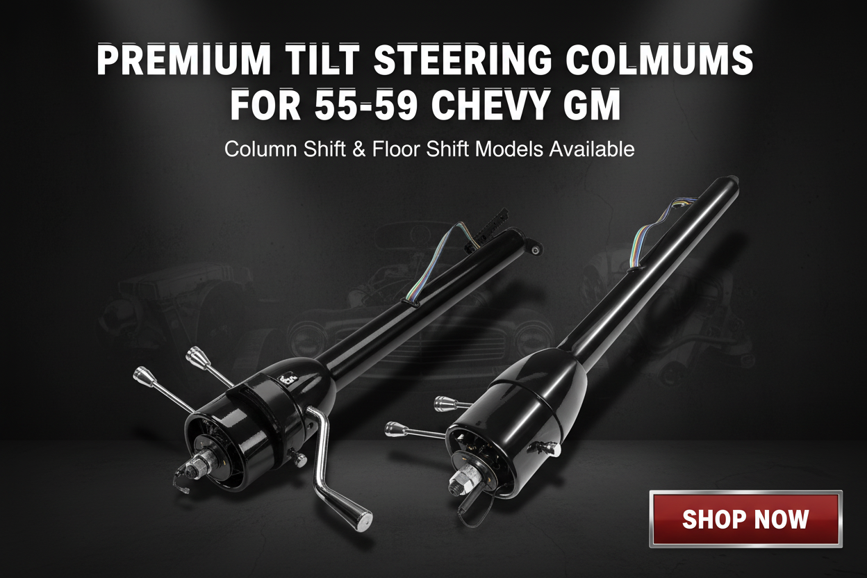 Premium Steering Columns Banner