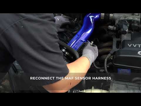 HPS Shortram Air Intake Heat Shield Kit for 98-00 Lexus GS300 3.0L 2JZ-GE S160, product view