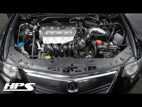 HPS Blue Shortram Air Intake Heat Shield Kit For 09-14 Acura TSX 2.4L