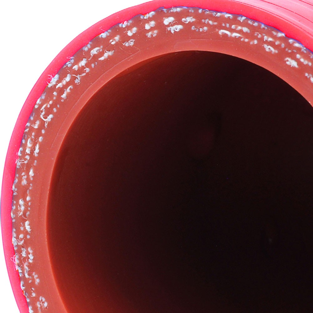 Universal Fit HPS Red 3-Ply Reinforced Silicone Coolant bypass Cap detail view