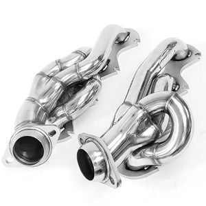 BFC Stainless Steel Exhaust Shorty Header Manifold Set For Ford 05-10 F250/F350 SuperDuty V8 5.4L-Performance-BuildFastCar