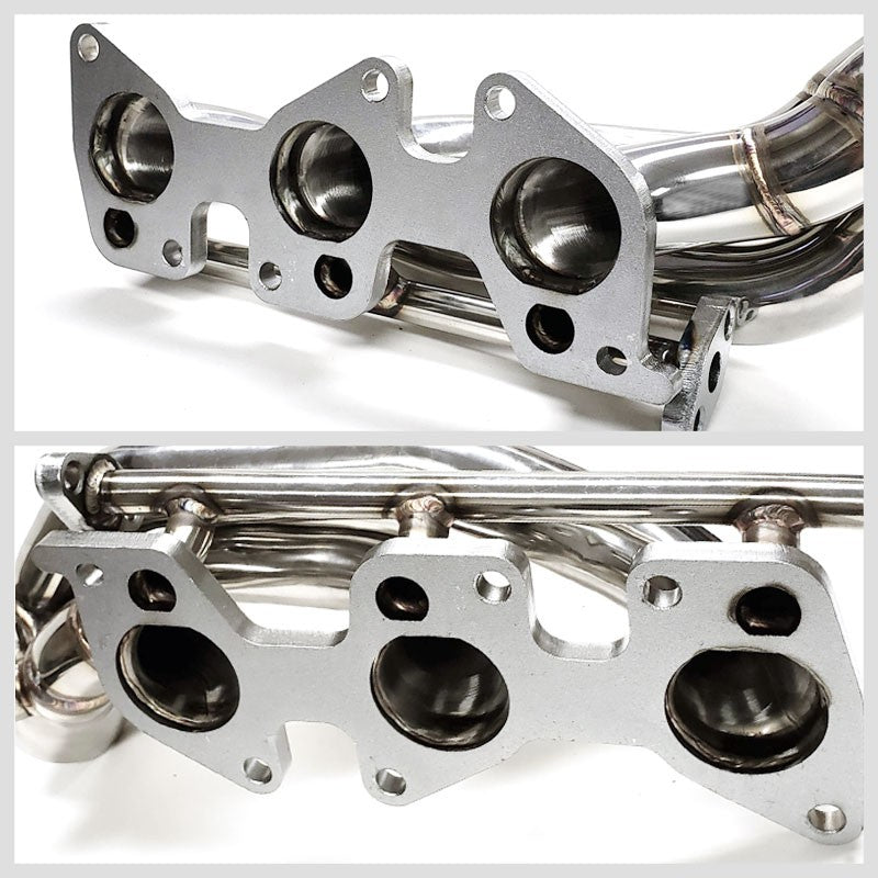 BFC Race SS Shorty Exhaust Header Manifold For 11-16 Tundra V6 W/Air Injection-Performance-BuildFastCar