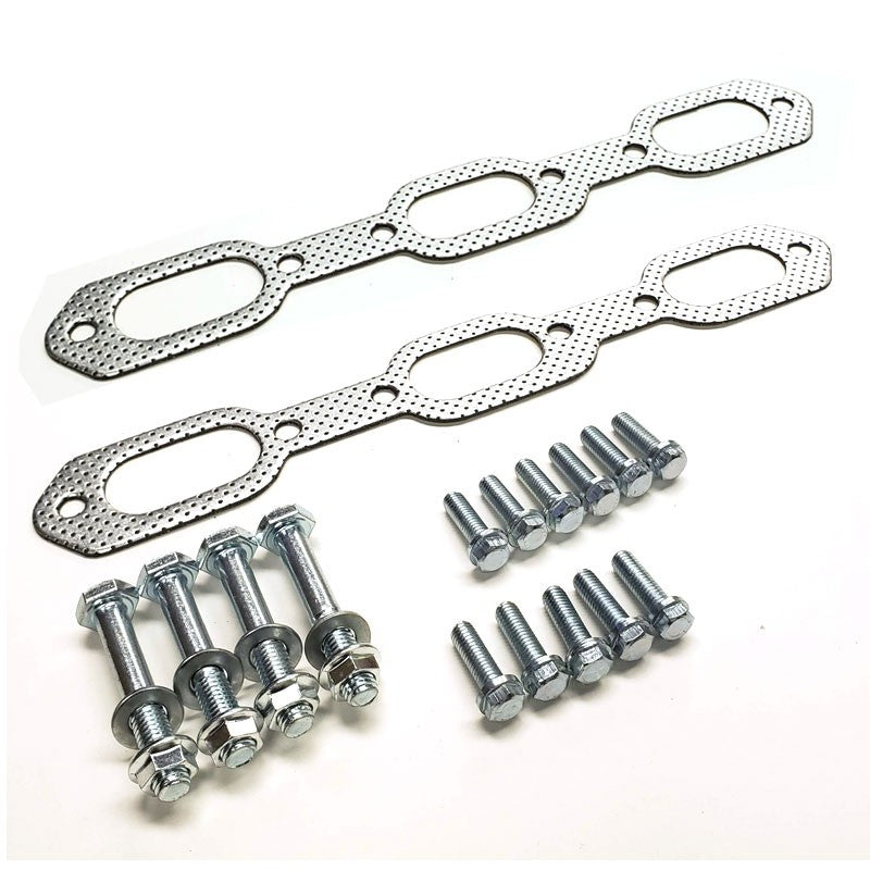 BFC Aluminum Exhaust Header Manifold Gasket Replacement+BoltsFor 06-10 Charger-Performance-BuildFastCar