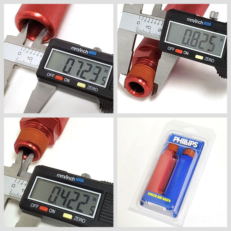 Phillips Industries 12-600 Clamshell Coiled Air Gladhand Grip Handle Extension-Electrical Connector-BuildFastCar