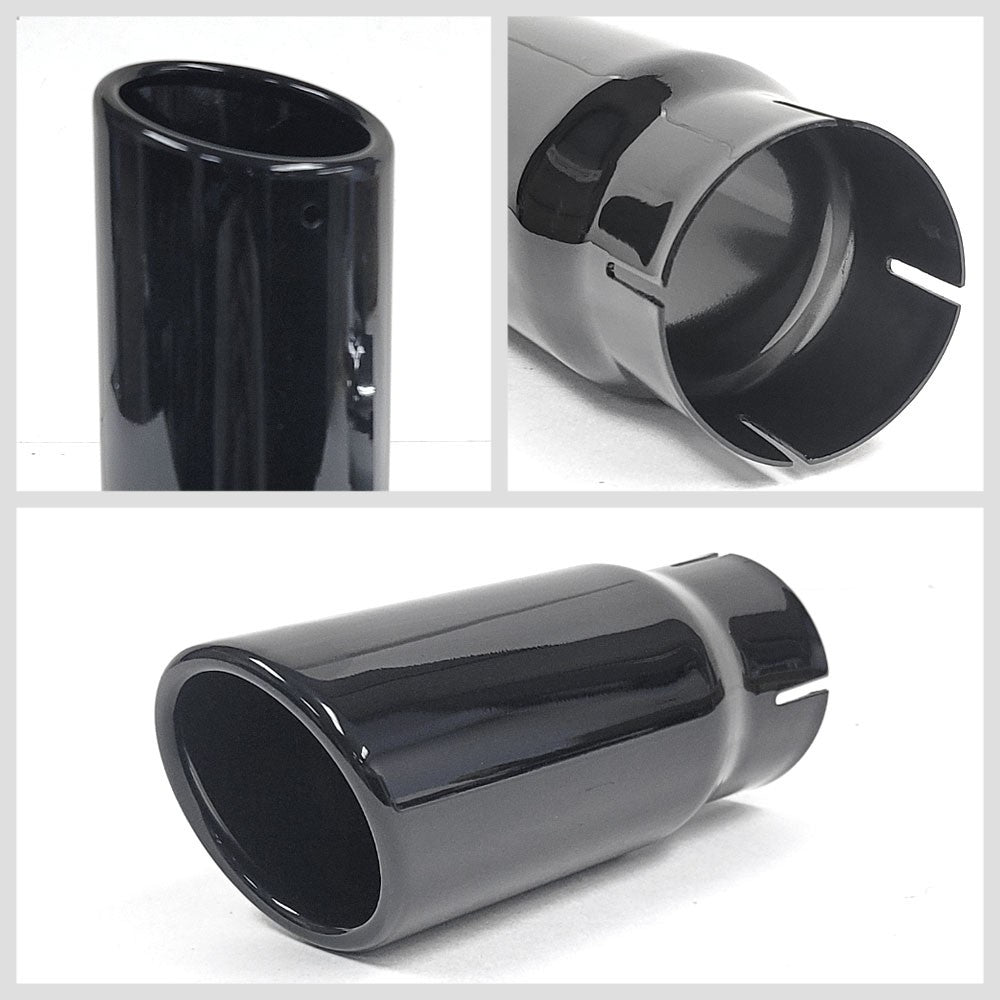 BFC Axleback Exhaust System Polish Rolled Tip 07-18 Jeep Wrangler JK 15-1001-GBT