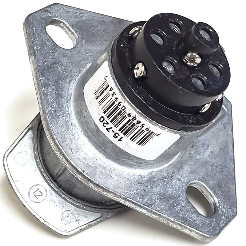 Phillips 15-720 7-Way Heavy Duty STA-DRY 2-Hole Wire Insertion Split Pin Socket-Electrical Connector-BuildFastCar