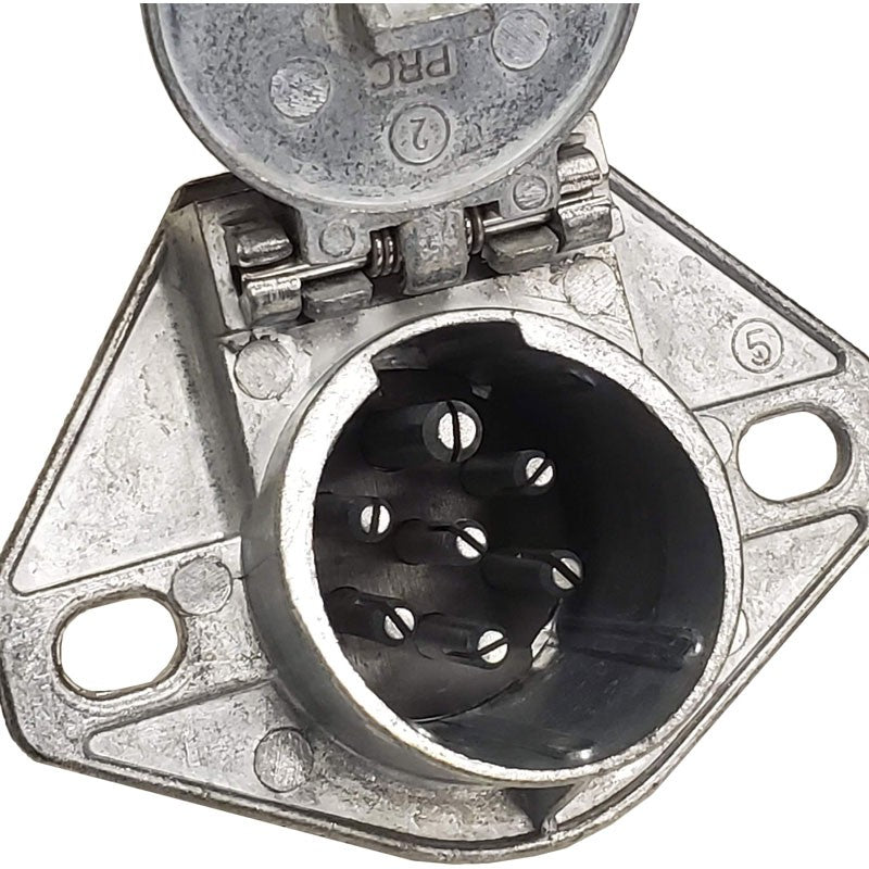 Phillips 15-720 7-Way Heavy Duty STA-DRY 2-Hole Wire Insertion Split Pin Socket-Electrical Connector-BuildFastCar