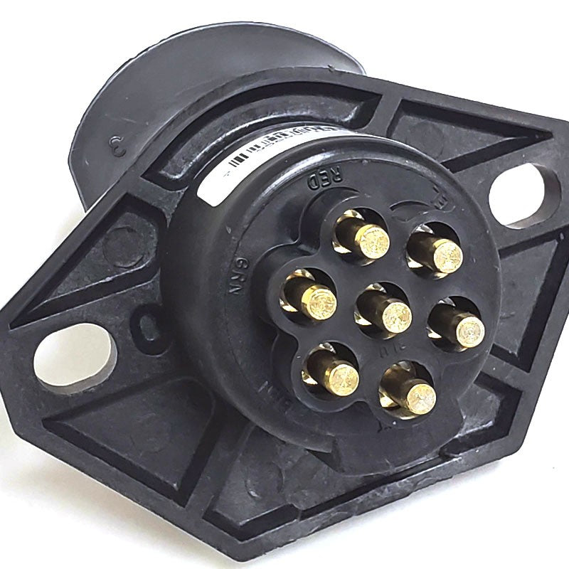 Phillips 16-724 7-Way 2-Hole Bullet Termination Split Pin Socket Replacement-Electrical Connector-BuildFastCar