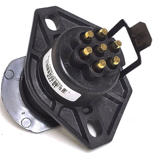 Phillips 16-726 7-Way Havy Duty STA-DRY 2-Hole Bullet w/locking clip Socket-Electrical Connector-BuildFastCar