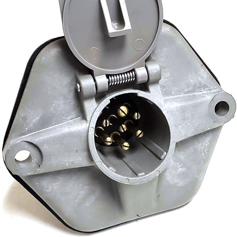 Phillips 16-760 7-Way STA-DRY Without Circuit Breakers Split Pins Socket Breaker-Electrical Connector-BuildFastCar