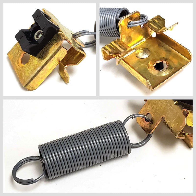 Phillips 17-103 Sliding Axles 3" Spring with Tandem Frame Clip Tender Springs-Electrical Connector-BuildFastCar