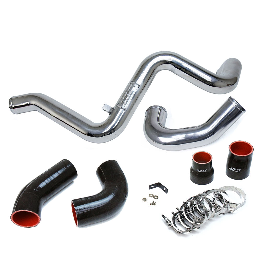 HPS Polish Intercooler Charge Pipe Cold & Hot Side For 16-18 Ford Focus RS 2.3L-Performance-BuildFastCar