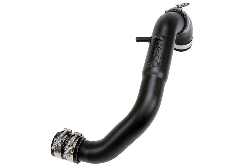 HPS Wrinkle Black Intercooler Hot Charge Pipe Turbo Boost For 15-17 Lexus NX200t 2.0L Turbo-Performance-BuildFastCar