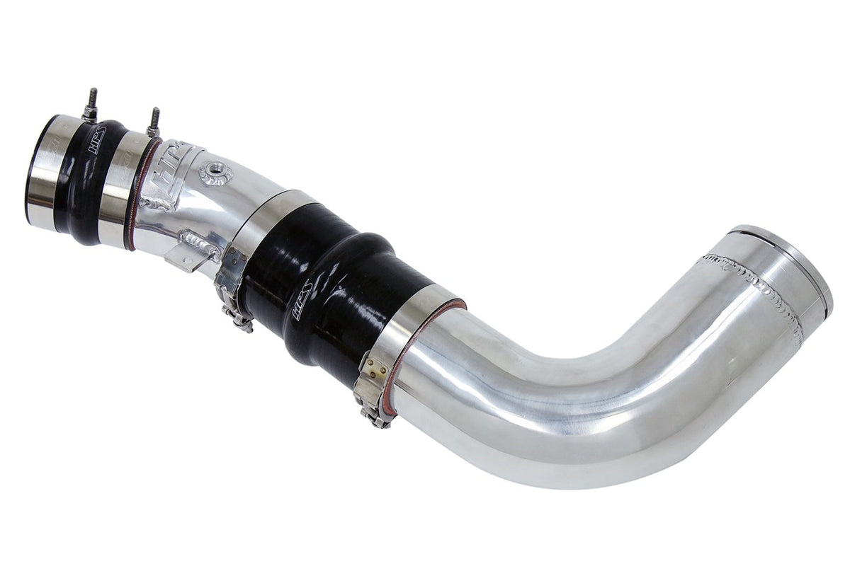 HPS Polish Intercooler Cold Charge Pipe Turbo Boost 17-20 Chevy Silverado 2500HD Duramax 6.6L V8 Diesel Turbo L5P