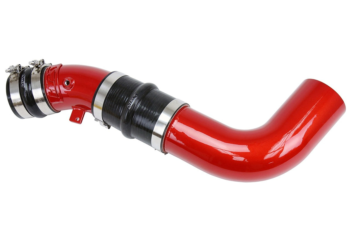 HPS Red Intercooler Cold Charge Pipe Turbo Boost 17-20 Chevy Silverado 2500HD Duramax 6.6L V8 Diesel Turbo L5P