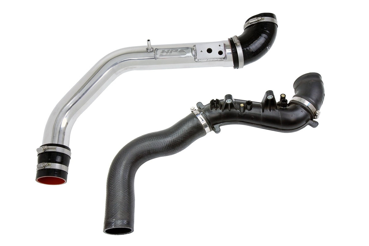HPS Black Code Side Upper ONLY Intercooler Charge Pipe For 19-26 Acura RDX / 18-22 Honda Accord 2.0L Turbo