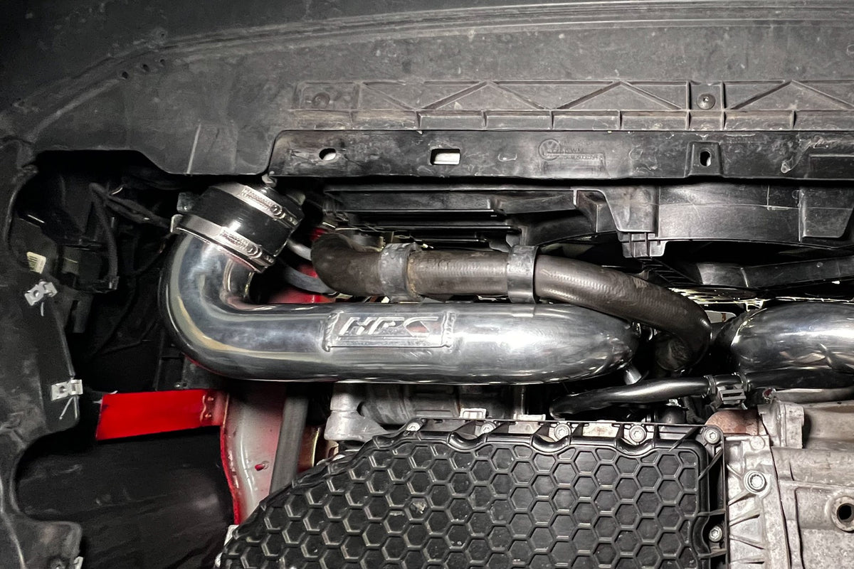 HPS Polish Cold Side Intercooler Charge Pipe For 15-21 Audi A3 S3 / VW Golf  GTI Jetta 1.8T 2.0T
