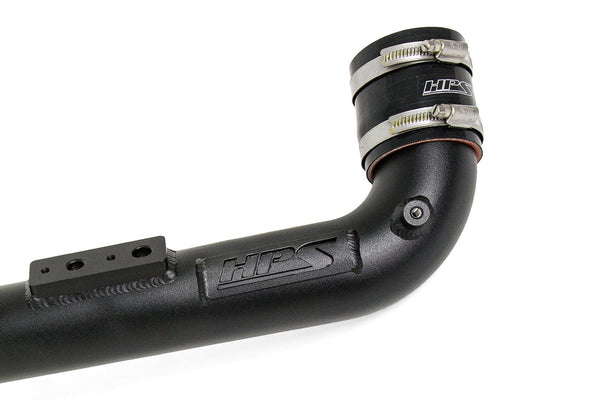 HPS Performance Black Upper Charge Pipe Cold Side Compatible for 2018-2022 Honda Accord 1.5L Turbo, 17-134WB - 4